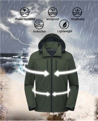 Jachetă militară Softshell pentru bărbați