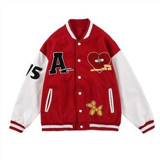 Retro Varsity Jacheta pentru Street Wear